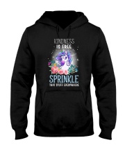 Unicorn Kindness 0409 Hooded Sweatshirt thumbnail
