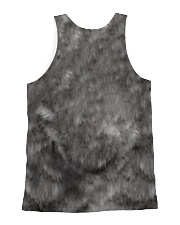 Wolf Purple Flowers 1406 All-over Unisex Tank back