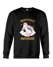 Unicorn Awkward Crewneck Sweatshirt thumbnail