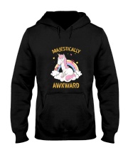 Unicorn Awkward Hooded Sweatshirt thumbnail