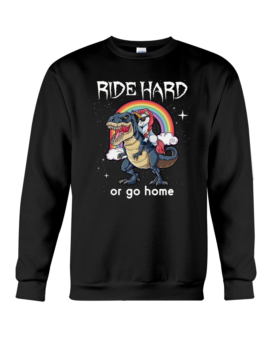 Unicorn Ride Hard Crewneck Sweatshirt