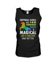 Softball Girl Unicorn 2206 Unisex Tank thumbnail
