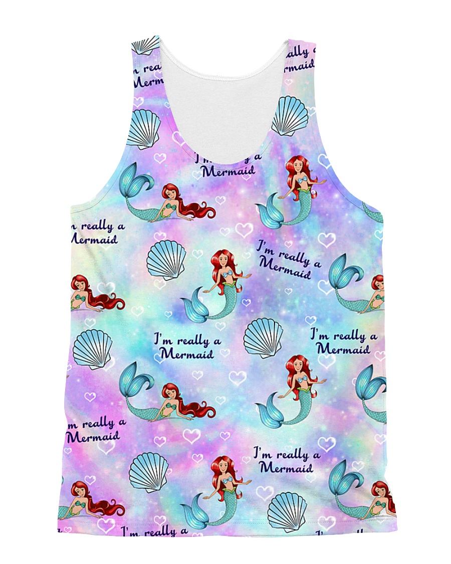 Really a Mermaid 2806 All-over Unisex Tank