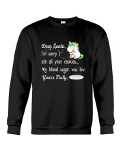 Unicorn Dear santa 1710 Crewneck Sweatshirt thumbnail