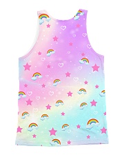 Unicorn smell Rainbow 2806 All-over Unisex Tank back