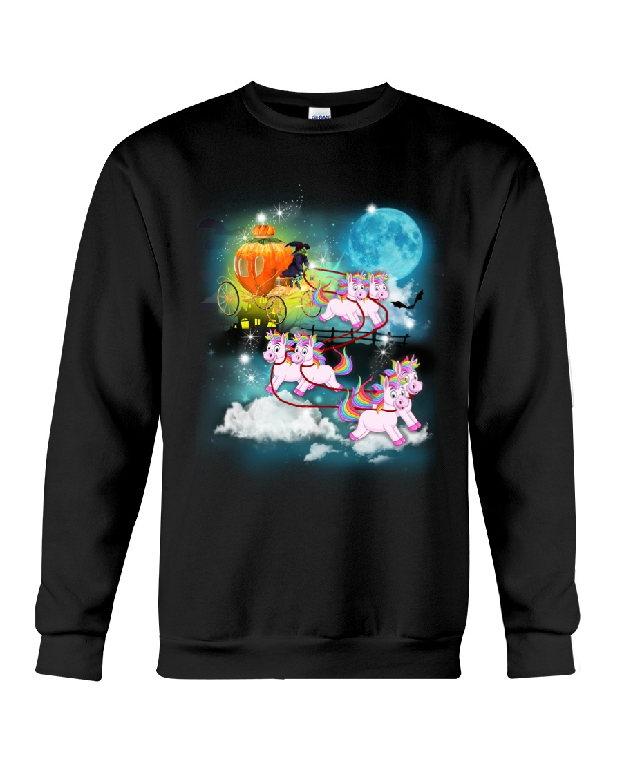 Unicorn Carriage Crewneck Sweatshirt