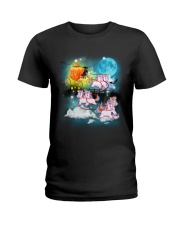 Unicorn Carriage Ladies T-Shirt thumbnail
