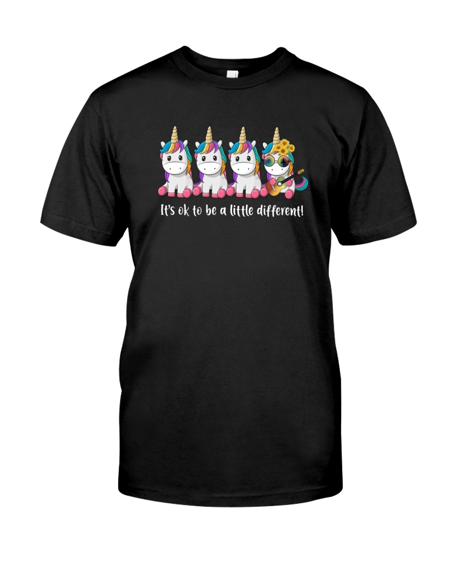 Unicorn Its ok to be a little different 130319 Classic T-Shirt