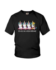Unicorn Its ok to be a little different 130319 Youth T-Shirt thumbnail