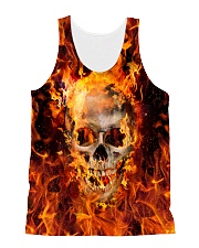 Skull Fire 1906 All-over Unisex Tank front