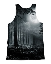 Cool Wolf Full All-over Unisex Tank back