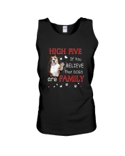 American Staffordshire Terrier High Five Unisex Tank thumbnail