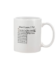 Shih Tzu And My Husband Mug front