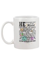 My Husband and Angel 2006 Mug back