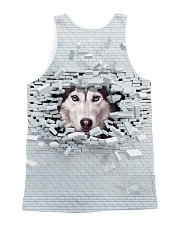 Siberian Husky Broken 1606 All-over Unisex Tank back