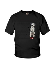 Dalmatian - Leave paw prints on your heart 1906P Youth T-Shirt thumbnail