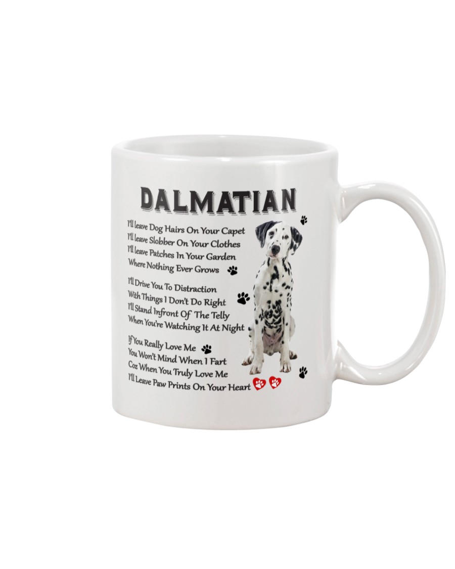 Dalmatian - Leave paw prints on your heart 1906P Mug