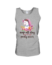 Unicorn Party Never Unisex Tank thumbnail