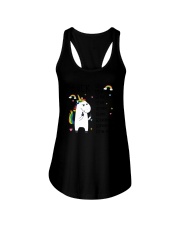 Unicorn The world 1007 Ladies Flowy Tank thumbnail