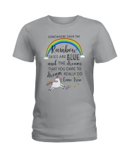 Unicorn Rainbow 1412 Ladies T-Shirt thumbnail