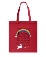 Unicorn Rainbow 1412 Tote Bag thumbnail