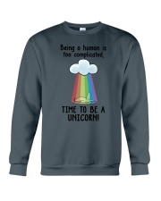 Unicorn Complicated Crewneck Sweatshirt thumbnail