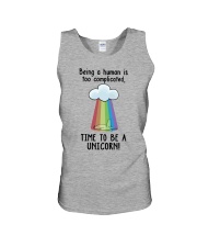Unicorn Complicated Unisex Tank thumbnail