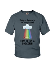 Unicorn Complicated Youth T-Shirt thumbnail