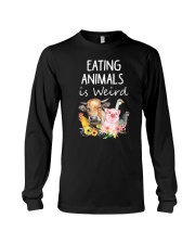 Vegan animal Long Sleeve Tee thumbnail