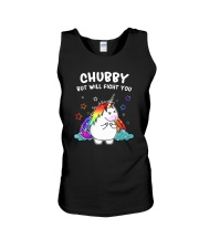 Unicorn chubby 1408 Unisex Tank thumbnail