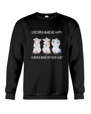 Unicorns make me happy 140319 Crewneck Sweatshirt thumbnail