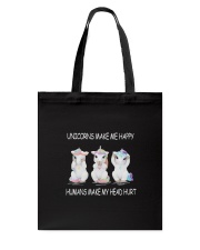 Unicorns make me happy 140319 Tote Bag thumbnail