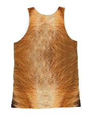 Lion Face 1406 All-over Unisex Tank back