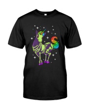 Unicorn Skeleton 2708 Classic T-Shirt front