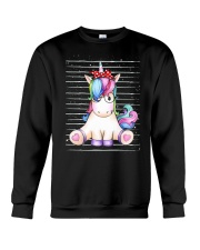 Unicorn Girl Crewneck Sweatshirt thumbnail