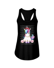 Unicorn Girl Ladies Flowy Tank thumbnail