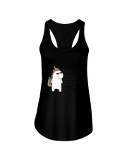 Unicorn Shhh Ladies Flowy Tank thumbnail