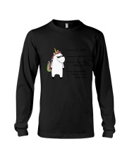 Unicorn Shhh Long Sleeve Tee thumbnail