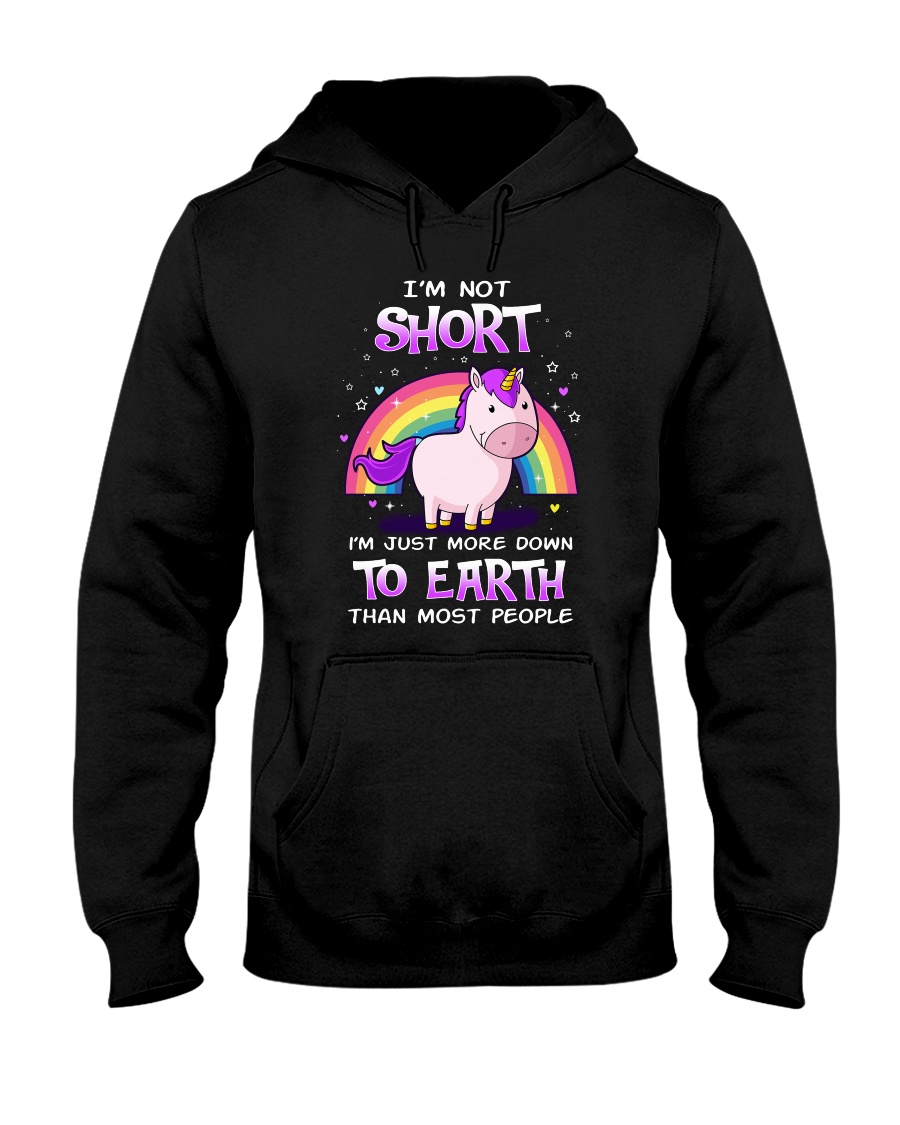 Unicorn not Short 0911 Hooded Sweatshirt
