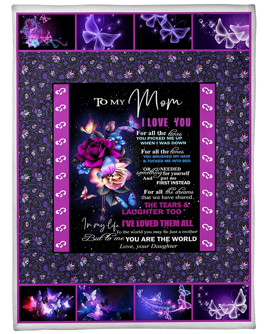 BLANKET I'M ALWAYS WITH YOU Large Fleece Blanket - 60" x 80"