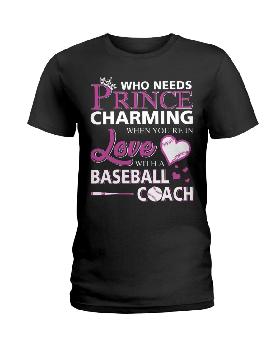 MY LOVE IS BASEBALL COACH :D :D Ladies T-Shirt