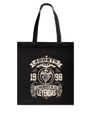 Agosto 1998 Tote Bag thumbnail