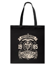 Noviembre 1985 Tote Bag thumbnail