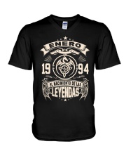 Enero 1994 V-Neck T-Shirt thumbnail