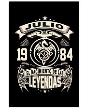 Julio 1984 Vertical Poster tile