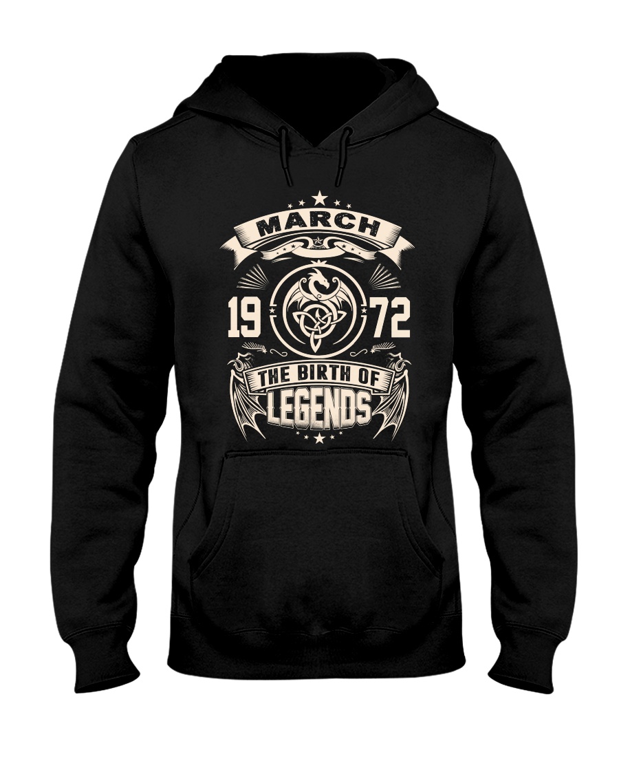 March 1972 Hooded Sweatshirt