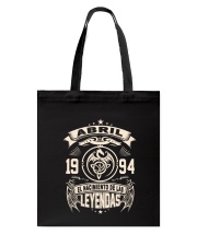 Abril 1994 Tote Bag thumbnail