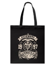 Diciembre 1997 Tote Bag thumbnail