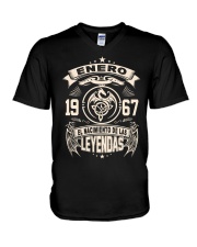 Enero 1967 V-Neck T-Shirt tile