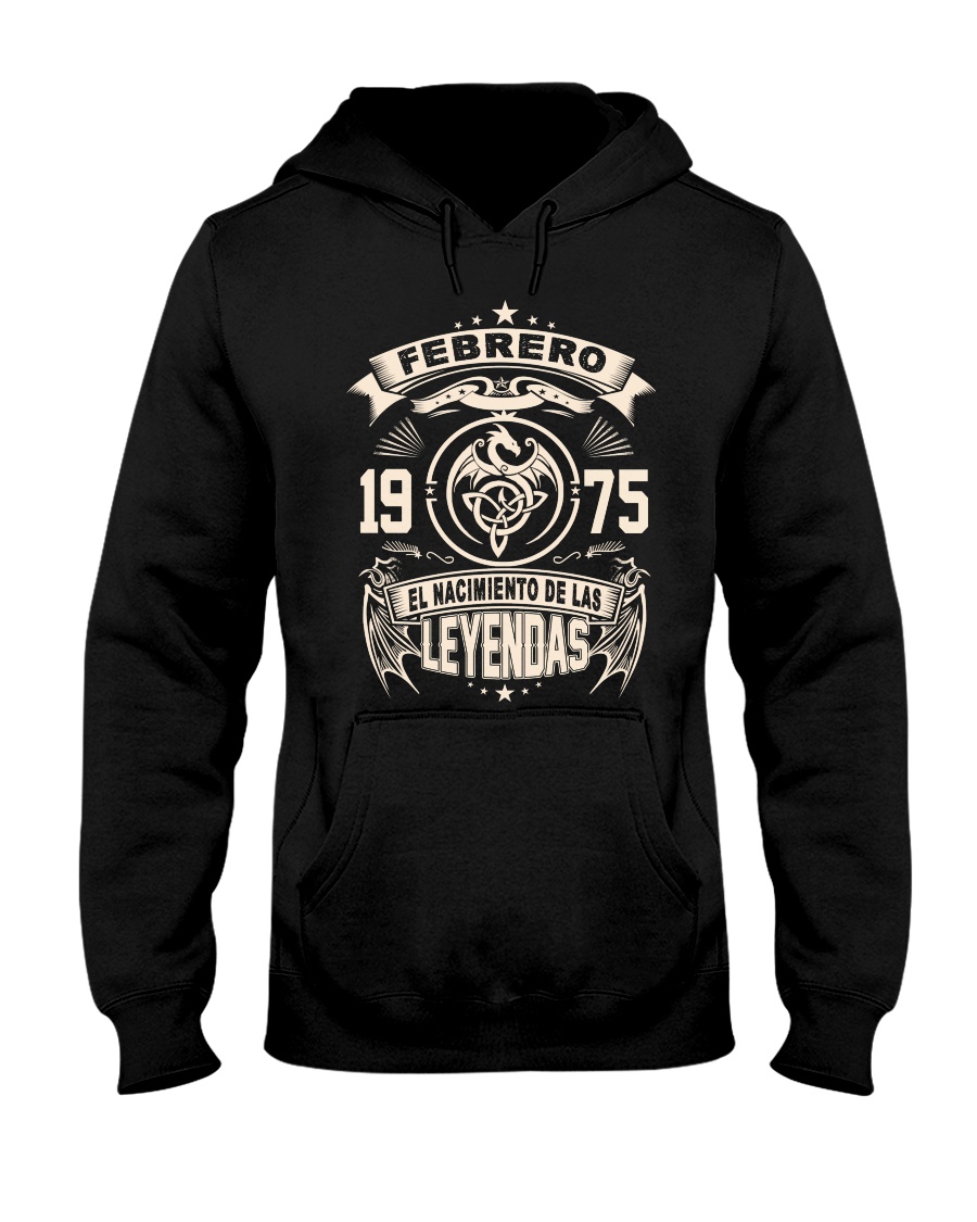 Febrero 1975 Hooded Sweatshirt